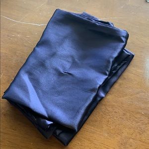 Dark Purple Satin Pillowcases-King